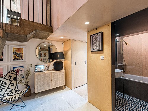 Location Creation:Old School House SE1:staircase alt