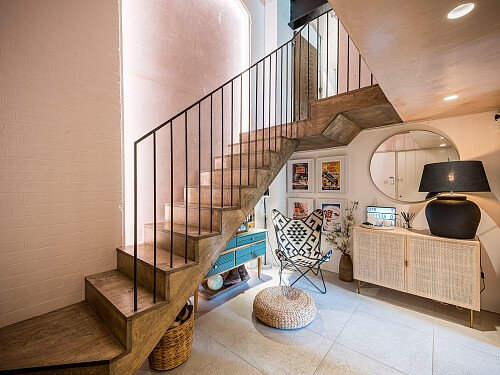 Location Creation:Old School House SE1:staircase