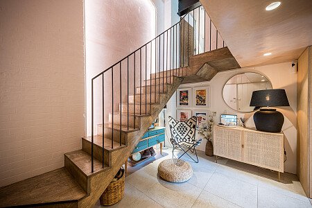 Location Creation:Old School House SE1:staircase