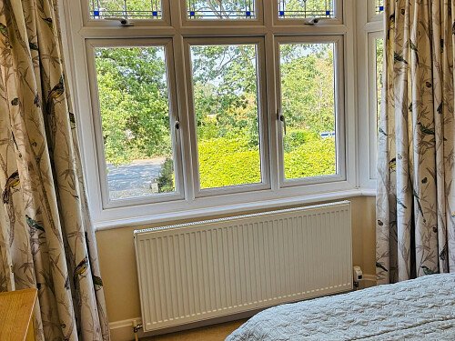 Bed 4 window view