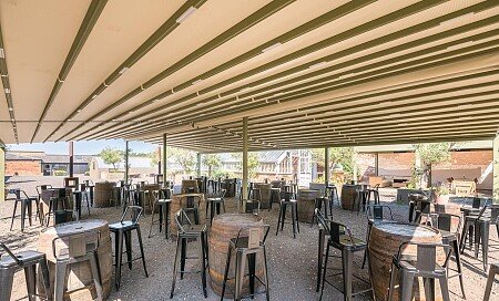 The Walled Garden:outdoor seating