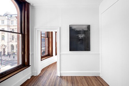 Jason Shulman Moving Pictures Installation View IIIAshley Saville Portrait_Courtesy of Jack Elliot Edwards