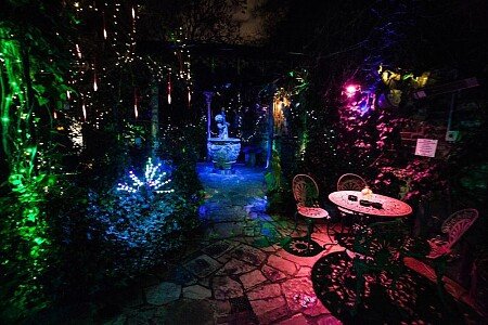 HofM Gazebo at night