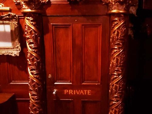 entrance to cellar