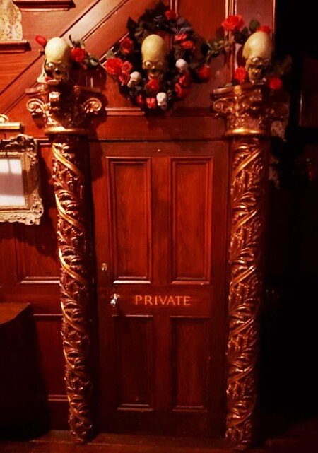 entrance to cellar