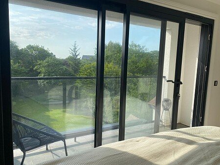 Master bedroom balcony