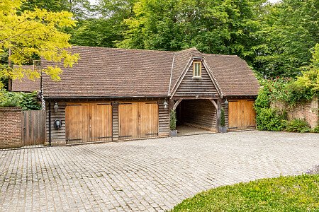 External-garage barns
