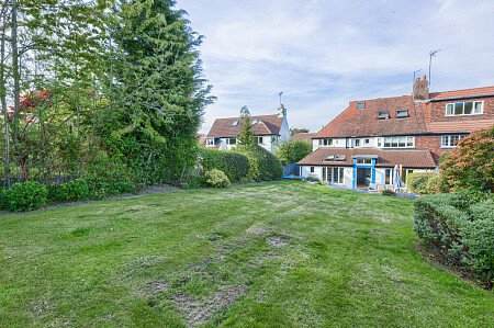 Garden top view