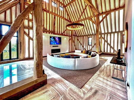 Open plan wooden beams-  - Filming Locations Locations Direct -04