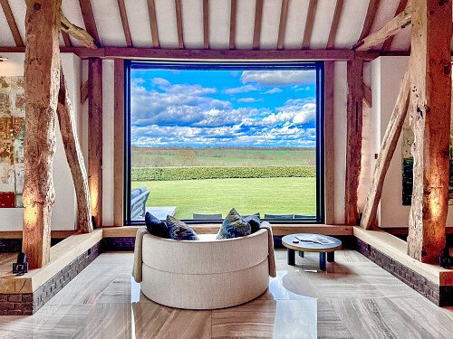 Open plan wooden beams-  - Filming Locations Locations Direct -05