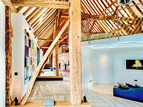 Open plan wooden beams-  - Filming Locations Locations Direct -11