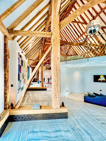 Open plan wooden beams-  - Filming Locations Locations Direct -11