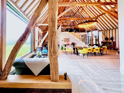 Open plan wooden beams-  - Filming Locations Locations Direct -14