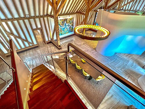 Open plan wooden beams-  - Filming Locations Locations Direct -15