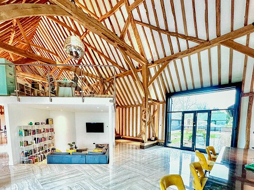 Open plan wooden beams-  - Filming Locations Locations Direct -16