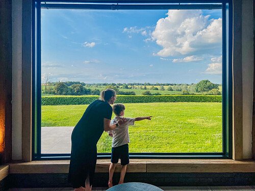 Open plan wooden beams-  - Filming Locations Locations Direct -23