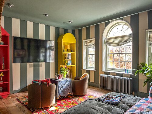 Painted wooden panelling - Filming Locations Locations Direct -23