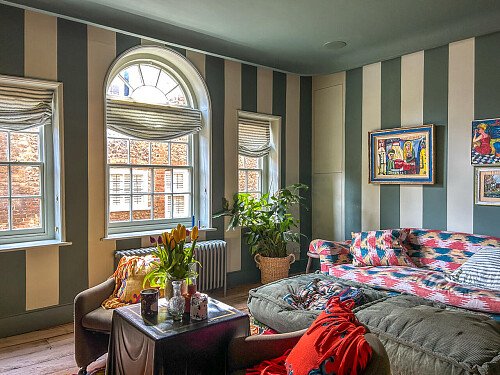 Painted wooden panelling - Filming Locations Locations Direct -24