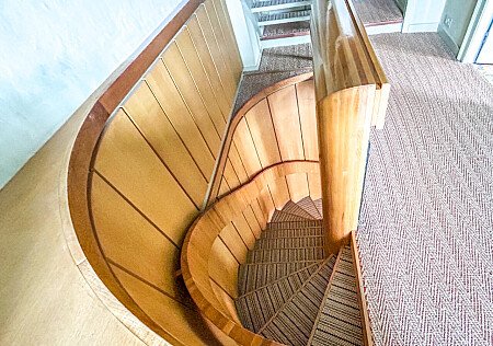 Painted wooden panelling - Filming Locations Locations Direct -54