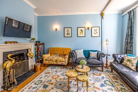 Cottage quirky wallpaper  - Filming Photoshoot Locations-03