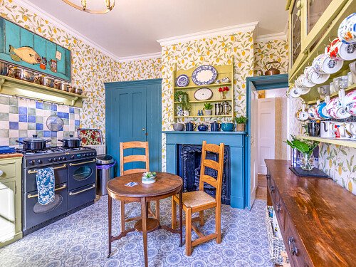 Cottage quirky wallpaper  - Filming Photoshoot Locations-05