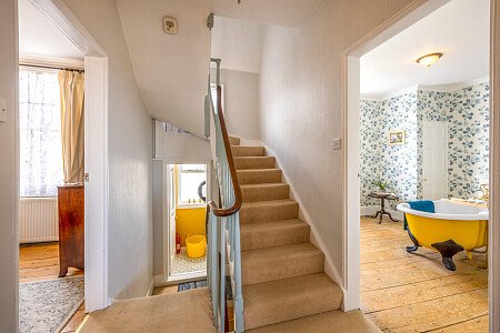 Cottage quirky wallpaper  - Filming Photoshoot Locations-20