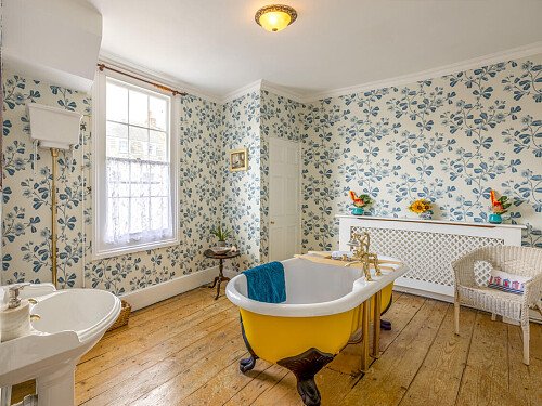 Cottage quirky wallpaper  - Filming Photoshoot Locations-33