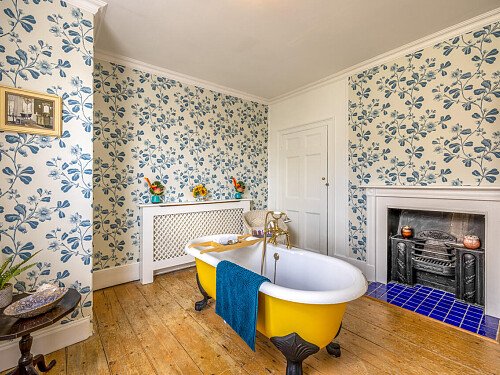 Cottage quirky wallpaper  - Filming Photoshoot Locations-34