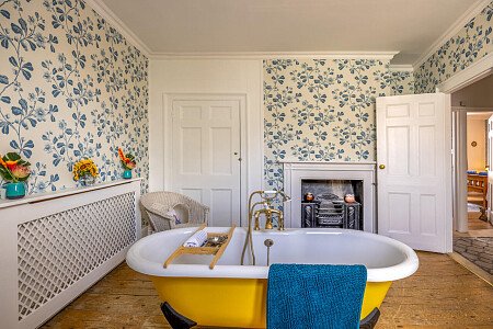 Cottage quirky wallpaper  - Filming Photoshoot Locations-36