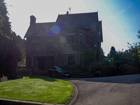 High ceiling glass room-Derbyshire-  filming photoshoot location-27