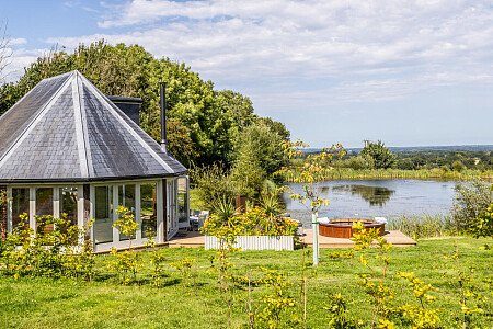 Mansion with lake house -  filming photoshoot location-29