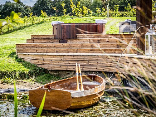 Mansion with lake house -  filming photoshoot location-34