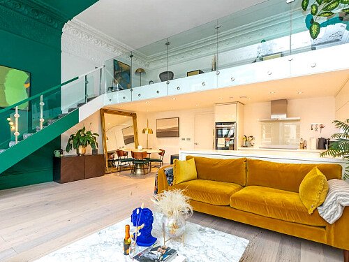 Colourful mezzanine apartment  - Filming Locations Locations Direct -01