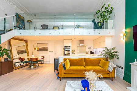 Colourful mezzanine apartment  - Filming Locations Locations Direct -06