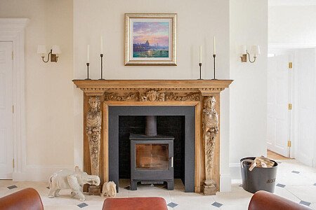 Gold fireplace - Filming Locations Locations Direct -14