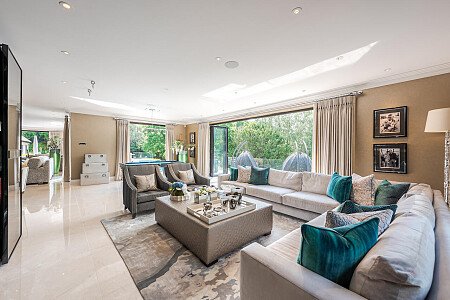 BWK Blue Dining Room