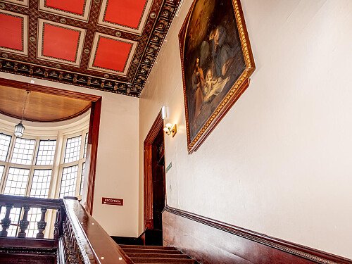 Decorated high ceilings school - Filming Photoshoot Locations-16