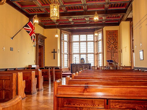 Decorated high ceilings school - Filming Photoshoot Locations-18