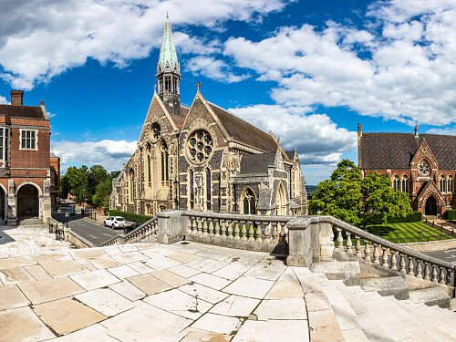 Huge stained glass window- HA1-  filming photoshoot location-13