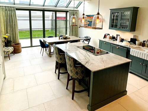 Blue traditional kitchen -  filming photoshoot location-31-06