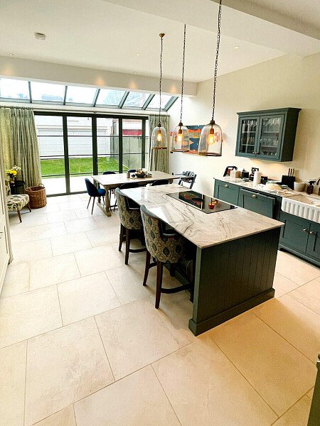 Blue traditional kitchen -  filming photoshoot location-31-06