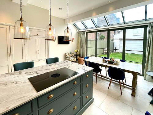 Blue traditional kitchen -  filming photoshoot location-31-07