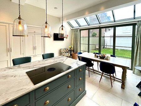 Blue traditional kitchen -  filming photoshoot location-31-07