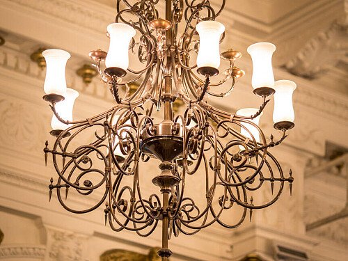 Grand, large hall, arches and painted ceiling- London-  filming photoshoot location-16