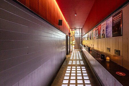 Floor to ceiling wooden bar- London- filming photoshoot location-1