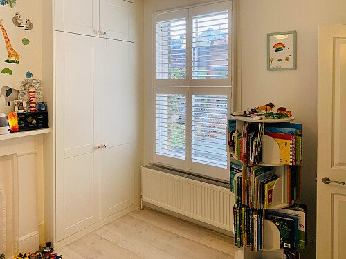 Lott room with ladder and slanted ceilings- London- filming photoshoot location-12