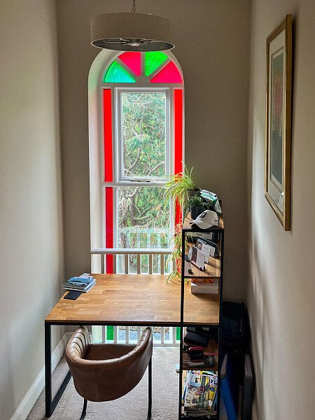 Vibrant blue theme- KT13- filming photoshoot location-19