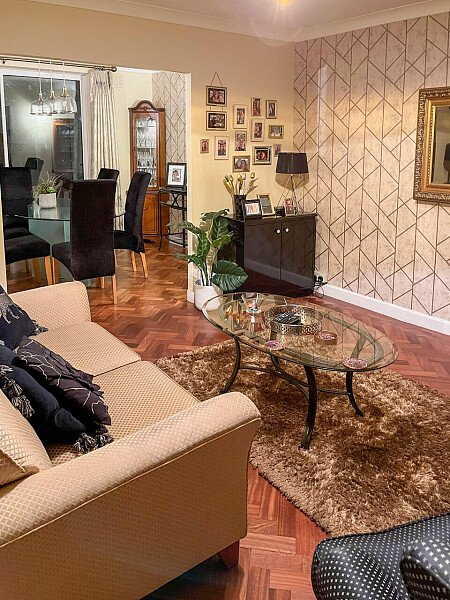 Geometrtic wall paper-  HA5- filming photoshoot location-04