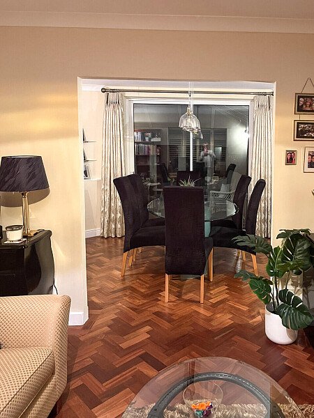 Geometrtic wall paper-  HA5- filming photoshoot location-10