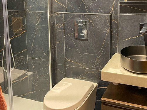 Geometrtic wall paper-  HA5- filming photoshoot location-26